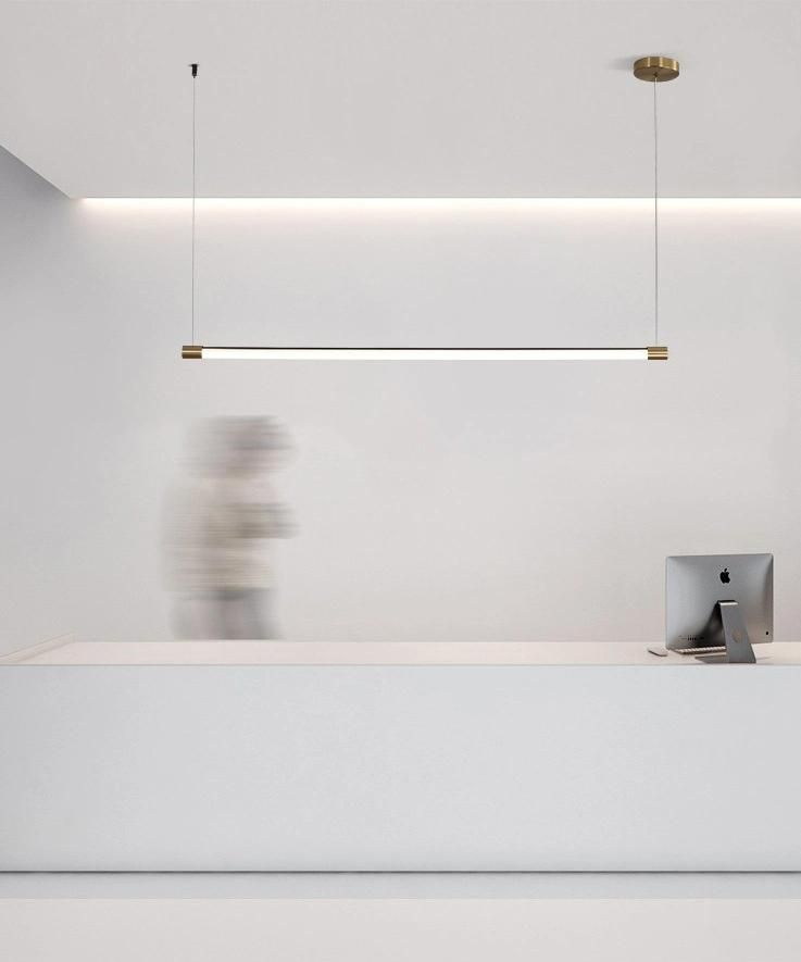 2022 Modern Acrylic Bar Restaurant Office Fashion Commercial LED Pendant Light Lamp Custom