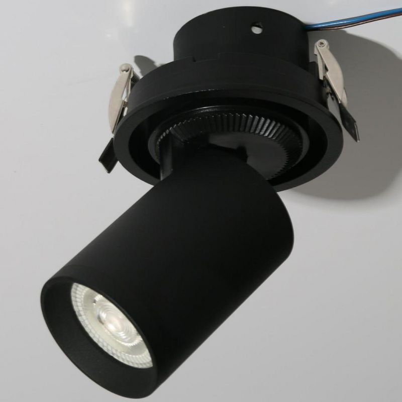 Ce RoHS Recessed LED Spotlight Modern Rotatable Down Light for Hotels Stores Office