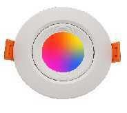 A60 E27 RGB 16digital Remote Control LED Bub 5W