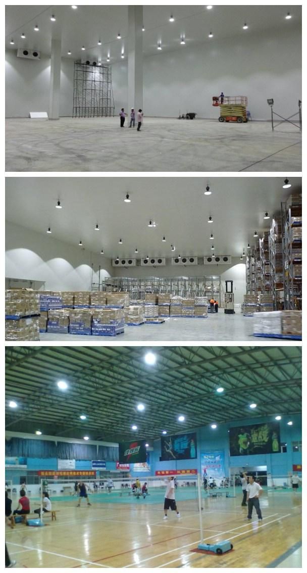 Ra>80 PF>0.9 135lm/W UFO LED High Bay for Factories Exhibition