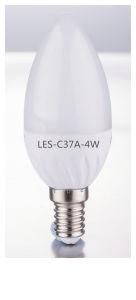 E14 4W SMD White LED Bulb High Quality High Power LED Lamp LED Light LED Ligthing LED Bulb Light for Indoor with CE RoHS (LES-C37A-4W)