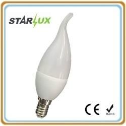 LED Light Bulb C37 LED Candle Tailed Lamp 3W E14 3000K/4100K/6500K