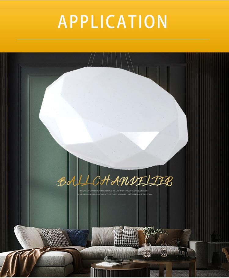 RGB Modern Glass Pendant Module Spot Bathroom Ceiling Light