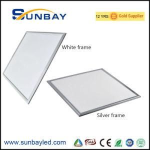 9mm Thickness 600X600mm 48W LED Light Panel Silver Frame
