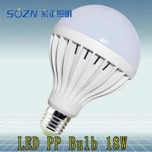High Quality 18W LED Bulb Light with PP Plastic