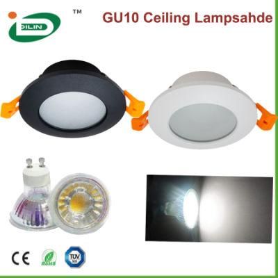 TUV Replace Mini GU10 or MR16 IP65 Die Casting Aluminium Downlight LED Ceiling Lighting Fixture