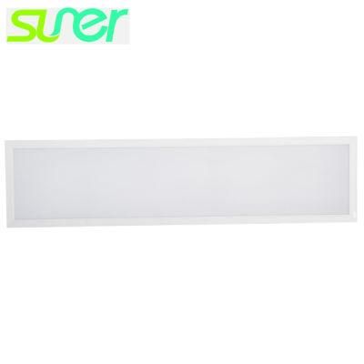 Recessed Square LED Troffer 1X4 FT 300X1200mm 40W 5000K 120lm/W Back-Lit Daylight Panel Light