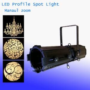 200W Ww / Cw Theater TV Studio Equipment LED Profile Spot Light