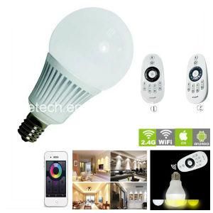 5W LED Ww/Cw Smart Home System Lighting E27 E14 Light Base Optional WiFi Remote Control Bulb Lamp