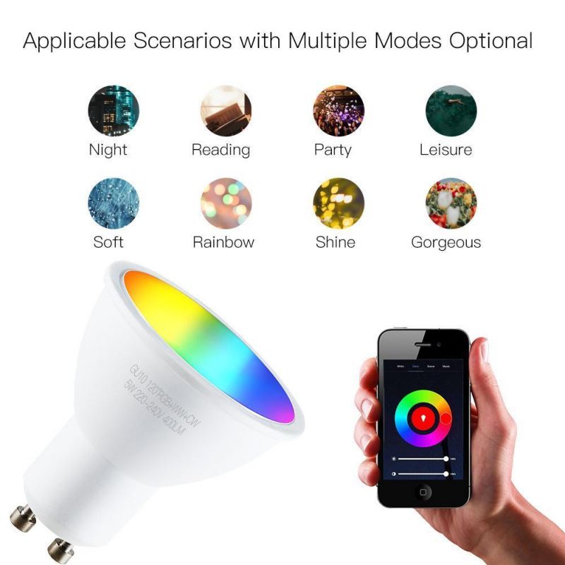 WiFi Smart LED Bulbs RGBW C+W Lamp