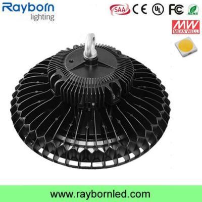 60/90/120deg View Angle UFO LED High Bay Lamp for Warehouse Supermarket Factory Industrial Lighting Fixture Lights (RB-HB-200WU2)