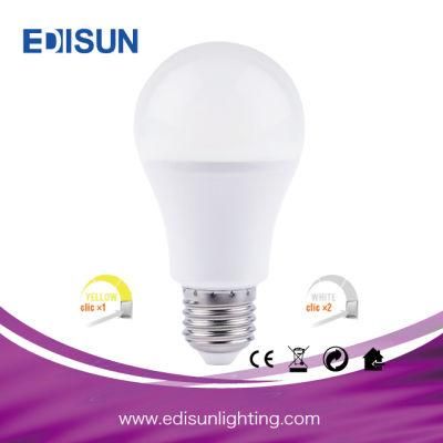 Energy Saving Lamp 3 Color in 1 CCT Adjustable LED Bulb Light