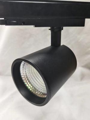 Manufacturer 15W-45W Commercial Shop 3-Phase Track Rail Dali LED Track Light