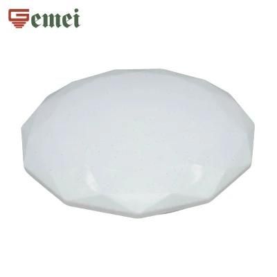 Modern LED Ceiling Lamps Decorative Round The Diamond Shapeled Lighting 36W with CE RoHS