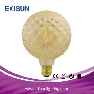 2200K Elegant Appearance Pineapple Shape LED Filament Bulb for Christmas Decoration