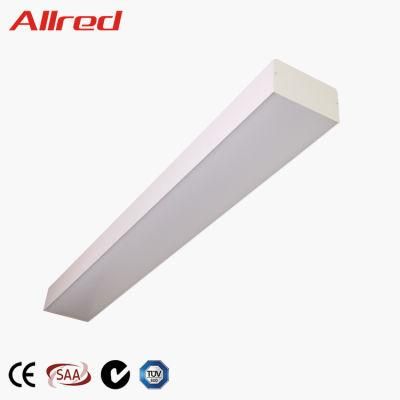 50W Modern Office Linear Batten Lamp Fashion Decorative LED Pendant Light