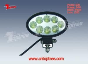 24W LED Work Lamps for 4x4, Ttruck, Agriculture, Mining