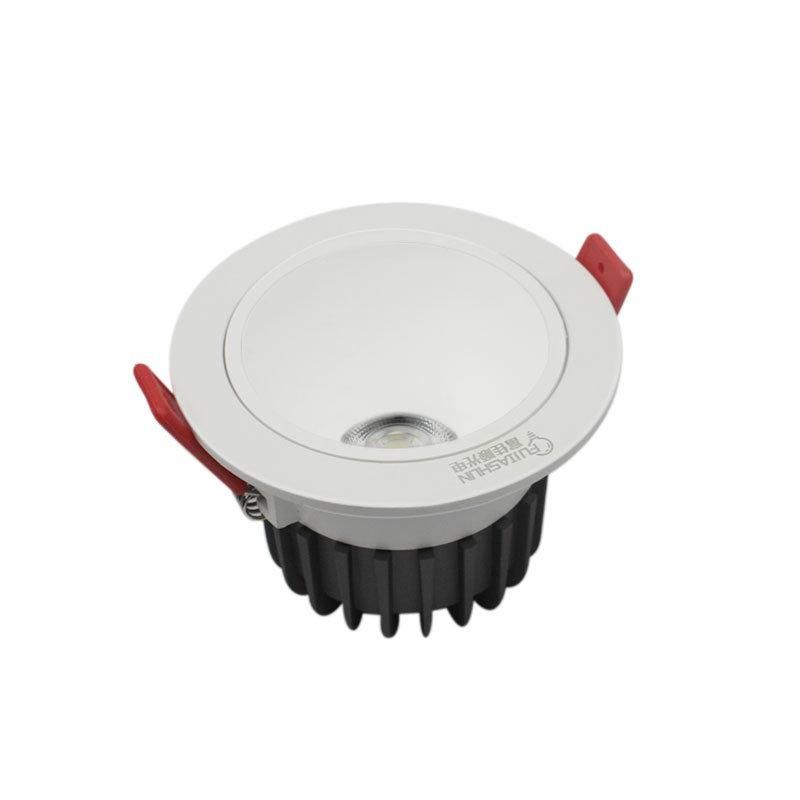 Office Shop White Black Fitting Adjust Ceiling Downlight Indoor Ceiling LED Dimmable Lights LED Downlight