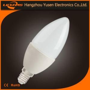 Warm White Hot Selling CE 5W 6W 400lm 470lm E27 E14 LED Candle