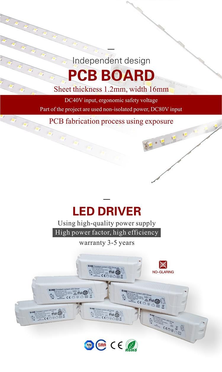 European Level 1200mm 50W up and Down Light LED Linear Light with Ce Approved