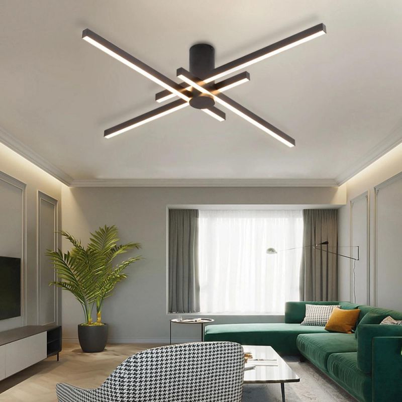 Masivel Factory Indoor Decorative LED Ceiling Light Height Retangular Canopy Ceiling Mounted Light for Bedroom Living Room