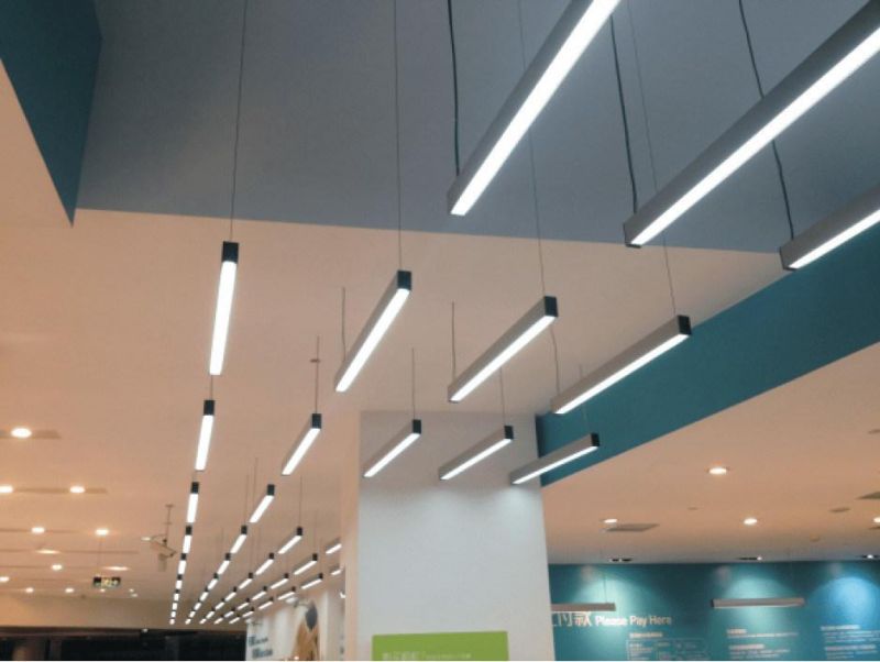 New 0.6m/1.2m/1.8m/2.4m Length Optinonal LED Pendant Linear Light