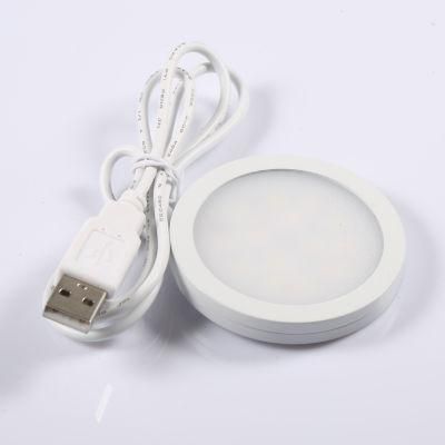 8mm 3W 5V USB Slim Mini LED Down Light Lamp Surface Mounting Spotlight