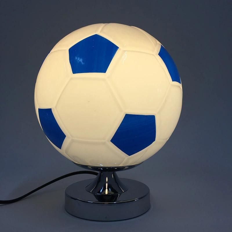Football Basketball Glass Ball Bar Restaurant Children′s Room Decoration Table Lamp Ceiling Lamp