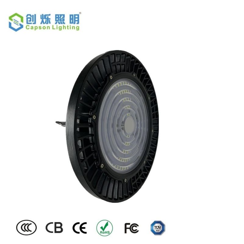 100W 150W 200W New Design UFO LED High Bay Light for Indoor Industrial Factory Warehouse Lighting 170lm/W (CS-UFOU-100)