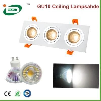 Factory Price Energy Saving Frame MR16 GU10 Housing LED Ceiling Lamp for Housing Parts