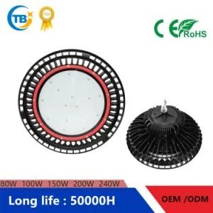 2700K-6500K 5 Years Warranty MW Driver 150W LED Highbay Lighting