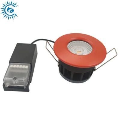 All in One 10W 3CCT IP65 Dimmable 3000K 4000K 6000K COB Fire Rated LED Recessed Ceiling Downlighting