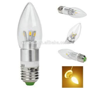 Dimmable 3W E14 5730 SMD Aluminum LED Candle Light