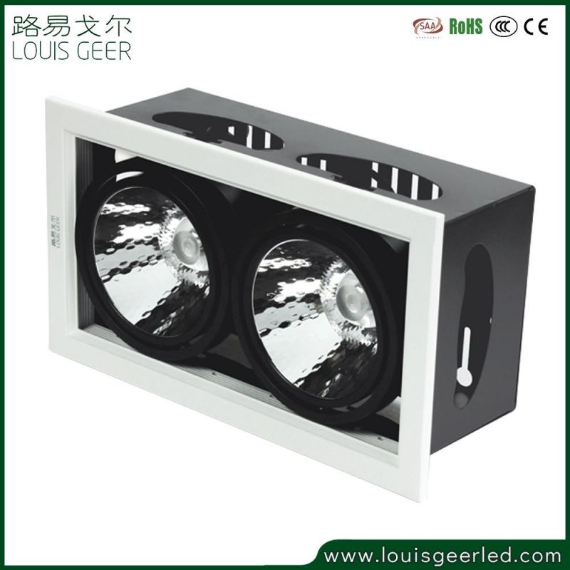 High Power Cheap Commercial Lighting 24W 30W Ce RoHS COB LED Grille Lamp