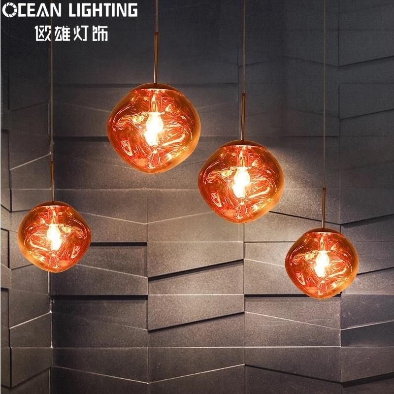 Interior Mood Lighting Christmas Decorative Pendant Light Glass LED Chandeliers