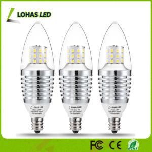 Dimmable E12 7W Aluminum SMD LED Candle Light Bulb Lamp