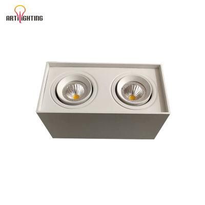 Wholesale Pure Aluminium Adjustable MR16 Lamp Surface Mounted Kitchen Ceiling Lights LED Downlight for House Building