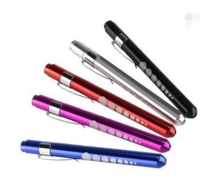 Mini Medical Light Pen Light White/Yellow/UV LED Penlight Doctor Nurse Medical Pen Torch