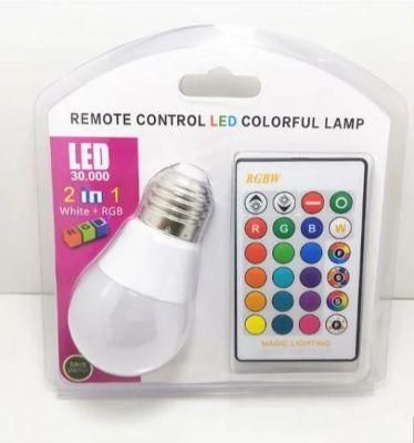 165V-265V RGB Color Changing LED Bulb with CE RoHS