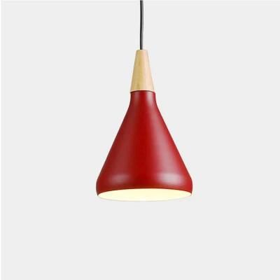 Zhongshan Fctory E27 Wood Pendant Decorative Light