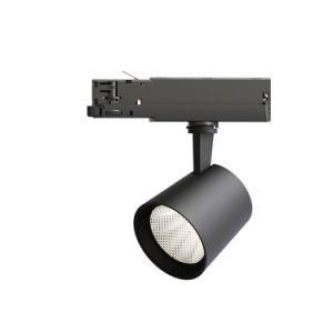 CE RoHS Commercial Spotlight 18W/30W/40W Rail Lighting System Adjustable LED Track Light