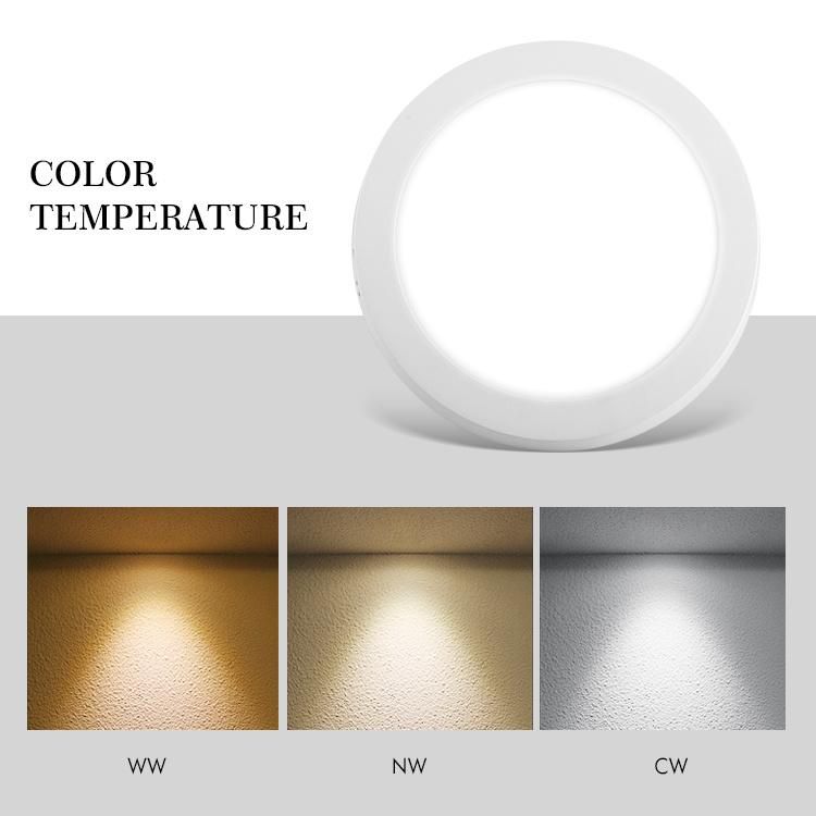 CE RoHS Home Use 9W 18W 8000K Ght Panel LED Lamp