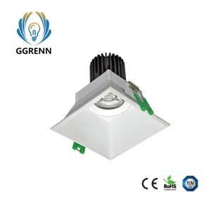 High Efficient Square White IP54 6W Aluminum Ceiling LED Spotlight for Restaurants