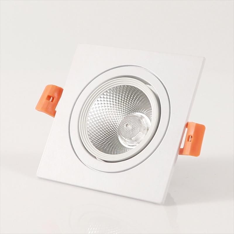 7W/10W/15W/20W/30W Recessed Ceiling Round COB LED Downlight