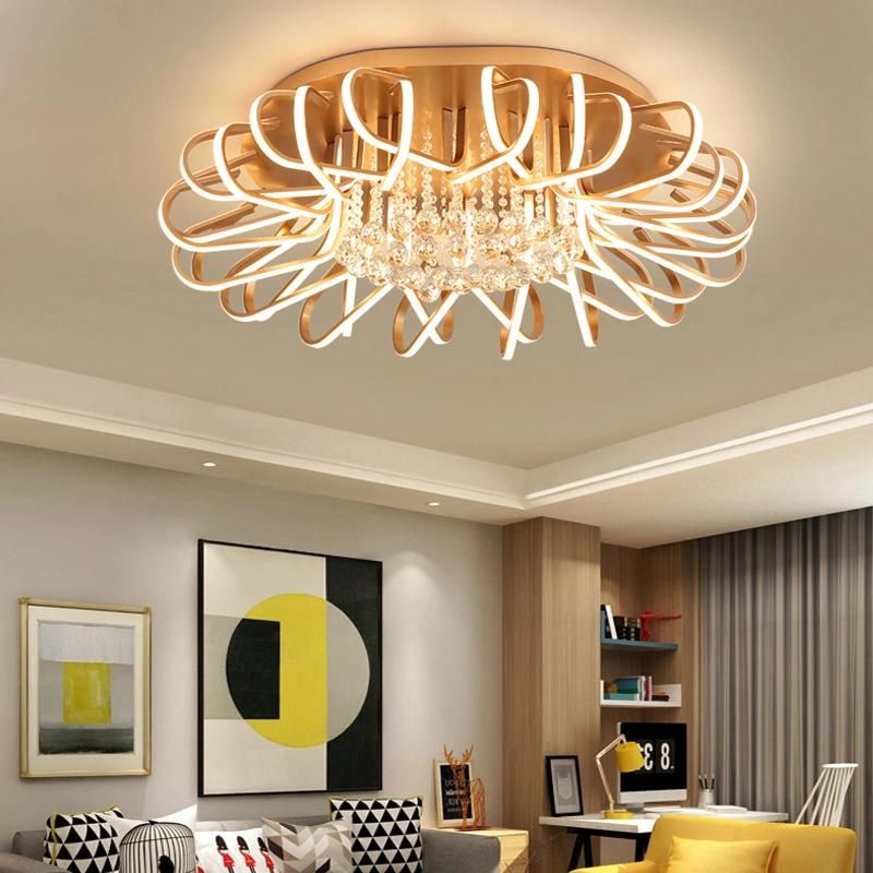 2022 Hot Spot Nordic Simple Acrylic Aluminum Latest Modern LED Light Ceiling Lights Lamp