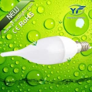 C37 560lm Plastic Lighting with RoHS CE SAA UL