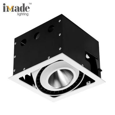 High Power 12W Adjustable Downlight for Hotel LED Grille Light