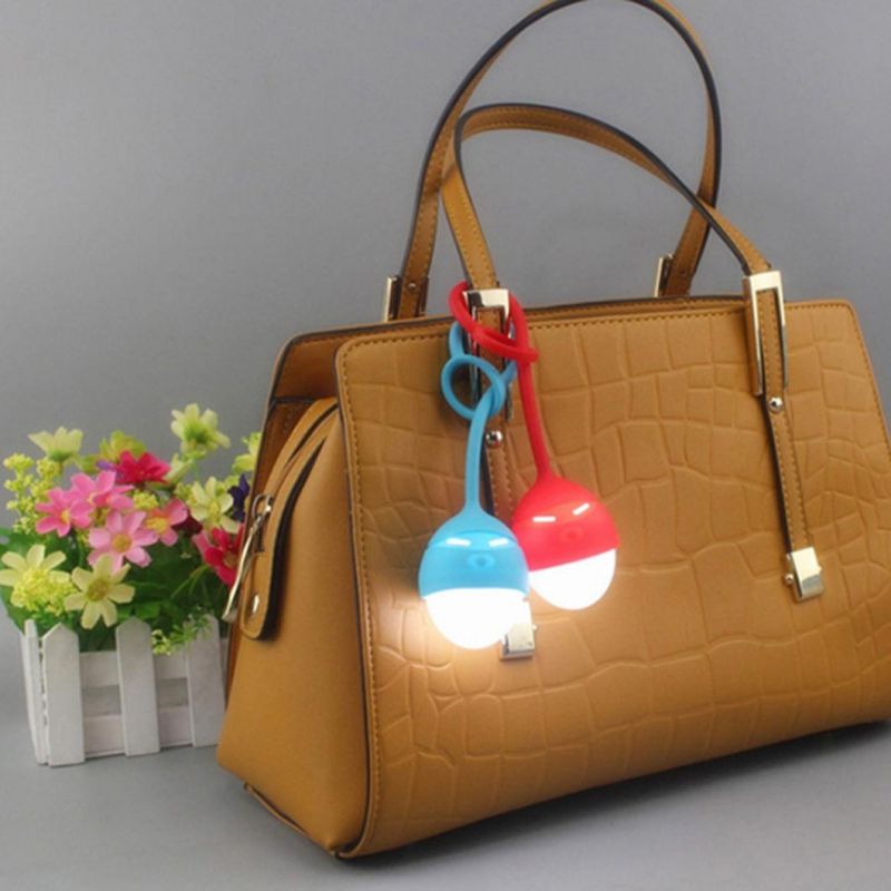 USB Silicone LED Portable Night Light Handbag Lamp