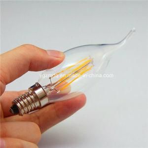 Candle UL Listed LED Light Ca35 Filament Bulbs