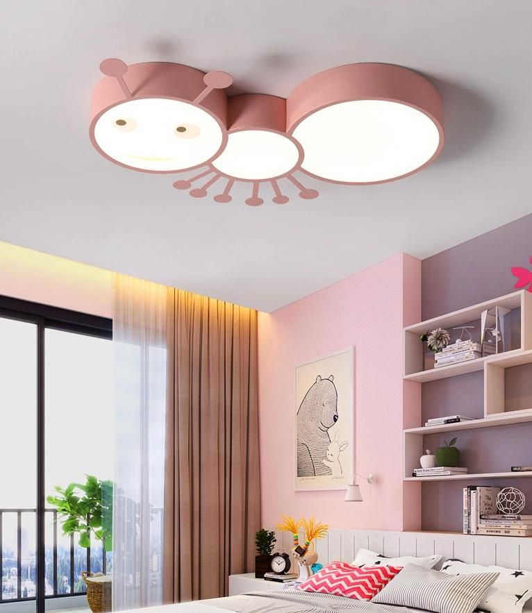 LED Children′s Room Ceiling Lamp Creative Lamps Modern Minimalist Ant Kindergarten Cute Lighting 2020 New Net Red